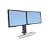 Ergotron Neo-Flex Dual Display Lift Stand - Stand for dual flat panel - two-tone grey - screen size: up to 22" - mounting interface: 100 x 100 mm, 75 x 75 mm
