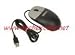 PC Hardware : Dell Optical USB Mouse Silver Black with Scroll Wheel C8639 M-UVDEL1