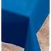 Hoffmaster 112004 Plastic Tablecover, 108" Length x 54" Width, Blue (Case of 12)