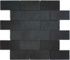 Subway 2x4" Basalt Mosaic Tile 11 3/4x11 3/4"