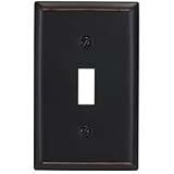 Buy American Tack & Hdwe Co 75TVB 1-gang Toggle Wall Plates Aged Bronze by American Tack