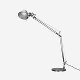 Artemide Tolomeo Mini LED mit Fuß, Alu poliert & eloxiert
