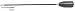 Male Dewey Mfg Nylon Coated Rods With Jag And Brush Adapter, Cal. .27 And Up, Len. 36 Rod,