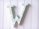 New Arrivals Polka Dot Letter "W"