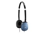 JVC HAS160A Flats Foldable Style Stereo Headphones - Blue