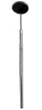 Stainless Steel Dental Inspection Mirror Real Glass