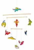 Baby Dragons Wooden Ceiling Mobile