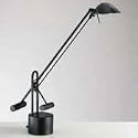 Catalina Lighting W4400 Counter-balanced halogen desk lamp, 22 reach, black