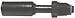 Imperial 93712 Air Conditioning Hose End, 13/32", Carbon Steel