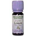 Essential Oils, 100% Pure - Lemon, Certified Organic, 0.3 oz