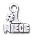 Solid Sterling Silver 1 Niece Pendant
