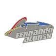 Renault F1 Alonso Logo Pin