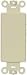 DECORA TYPE INSERT BLANK IVORY