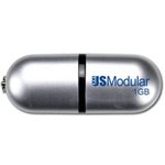 US MODULAR 1GB QUIKDRIVE HIGH SPEED USB 2.0 FLASH DRIVE (Retail)