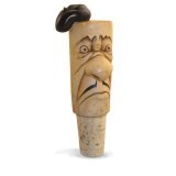 Review HomeAndWine.com  / Artist Face Wine Bottle Stopper