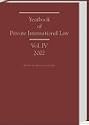 Yearbook of Private International Law: 2002 Vol IV