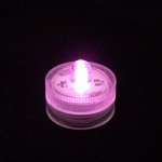 Submersible LED Decor Tea Light * Wedding or Events * (Pack of 10) - Pink Submersible LED Decor Tea Light * Wedding or Events * (Pack of 10) - Pink