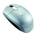 Logitech Cordless Optical Mouse for Notebooks- Silver