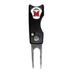 Miami Ohio Redhawks NCAA Spring Action Divot Repair Tool w/ Ball Marker