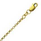 14k Yellow Gold 30 Inch X 2.3 mm Rolo Chain Necklace