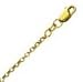 Jewelry : 14k Yellow Gold 18 Inch X 2.3 mm Rolo Chain Necklace