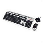 Compaq CPQ175KB RF Wireless Multimedia Keyboard & Optical Mouse Combo
