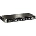 LevelOne GSW-0803TSX ProCon Switch Giga 6xRJ45 10/100/1000 +2xSC 1000BSX 19 Zoll