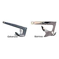 The Sea-Hook Claw Anchor 28.6 Lb Galv Sea Hook Claw Anchor by 