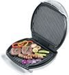 George Foreman GR30GF 6 Burger Family Size Contact Grill - White