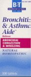 Bronchitis & Asthma Aide 100 Tabs Boericke & Tafel