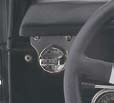 Rampage Products 7527 Chrome Interior Windshield Knob, 76-86 Jeep CJ, Pair