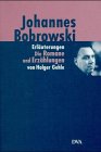 Johannes Bobrowski. Erl�uterungen der Romane und Erz�hlungen, der vermischten Prosa und der Selbstzeugnisse