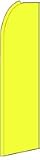 Solid Neon Yellow Feather Banner Flag ( 11.5 x 3.5 Feet ) - B0035AL7KY