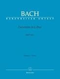 Produkt-Bild: Ouvert&uuml;re in C-Dur BWV 1066: Partitur. B&auml;renreiter-Urtext; zentrales Werk der Orchesterliteratur; neu gesetzte Stimmen und Continuo-Aussetzungen; ... Air der Suite BWV 1068 mit Violino concertato