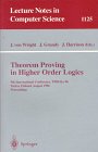 Theorem Proving in Higher Order Logics: 9th International Conference, Tphols  96 Turku, Finland, August 26-30, 1996 : Proceedings