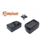 PowerSmart 100-240V (Input), 4.2V/8.4V (Output) Black 80.25 x 49.30 x 45.10 mm Battery Charger for QTEK ST26A Compatible Part Numbers: ST26A