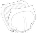 Kendall Wings Day Plus Insert Pads - Case of 80 - Model 6597b20