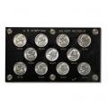 Uncirculated Wartime Nickel Set 1942-1945 (11pcs) Uncirculated Wartime Nickel Set 1942-1945 (11pcs)
