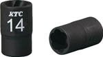 KTC 9.5sq.ツイストソケット 17mm B3TW17
