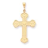 10k Cross Pendant