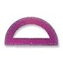 Fiskars(R) Schoolworks(R) Transparent Plastic Protractor, 6in.