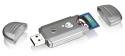 IOGEAR Pocket Card Reader- Hi-Speed USB 2.0 Memory Card Reader / Writer (SD/ MMC Memory Cards) Supports 8GB Capacity (GFR212SDW6)