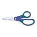 Office Products : Fiskars 94337097 No.5 Softgrip Pointed-Tip Left Handed Scissors