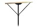 PEERLESS INDUSTRIES MOUNTING KIT (EXTENSION COLUMN STABILIZER) COLD-ROLLED STEEL Black