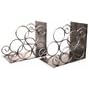 Bookend Wine Rack Set by Steelz
