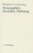 Erstausgaben deutscher Dichtung: Eine Bibliographie zur deutschen Literatur 1600 - 1990