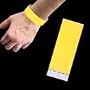 Neon Yellow Paper Wristbands 500ct