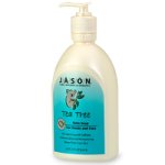 JJASON Natural Cosmetics Satin Soap, Tea Tree Melaleuca, 16-Ounce Pumps (Pack of 3)