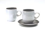 Denby Jet Grey Large Mug 10 cm