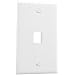 Petra Cat2071/Wh (310-201Wh) Keystone Wall Plates (1-Cavity, White)